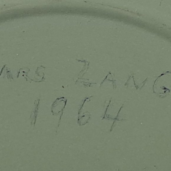 Green Jasperware Ashtray by Wedgwood - Picture 10 of 10